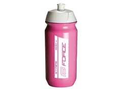 Láhev Force STRIPE 0,5 l, růžovo-bílá - Láhev Force STRIPE 0,5 l, růžovo-bílá