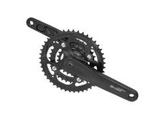 Kliky FORCE NINE3.2 Al 44/32/22z 175mm, černé - Kliky FORCE NINE3.2 Al 44/32/22z 175mm, černé
