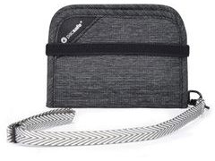 Peněženka PACSAFE RFIDSAFE V50 WALLET granite melange - Peněženka PACSAFE RFIDSAFE V50 WALLET granite melange