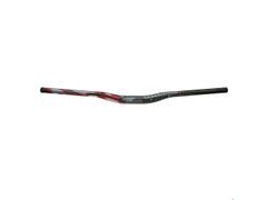 Řídítka Truvativ Descendant CoLab 31.8 Carbon 800x25 mm Camo Red - Řídítka Truvativ Descendant CoLab 31.8 Carbon 800x25 mm Camo Red