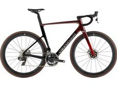 Silniční kolo Cannondale Super Six EVO Hi-MOD 1 - Tinted Red / Jet Black, Brushed Chrome and Candy Red - Silniční kolo Cannondale Super Six EVO Hi-MOD 1 - Tinted Red / Jet Black, Brushed Chrome and Candy Red