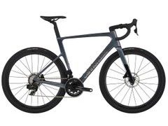 Silniční kolo Cannondale Super Six EVO Carbon 1 - Mystique Gray (Tint) / Midnight Blue and Brushed Chrome - Silniční kolo Cannondale Super Six EVO Carbon 1 - Mystique Gray (Tint) / Midnight Blue and Brushed Chrome