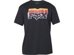 Pánské tričko FOX Off Beat Ss Tee-černé - Pánské tričko FOX Off Beat Ss Tee-černé