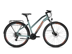 Dámské trekkingové kolo Ghost Square Trekking 2.8 river blue / jet black / monarch orange 2019 - Dámské trekkingové kolo Ghost Square Trekking 2.8 river blue / jet black / monarch orange 2019
