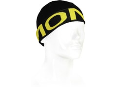 Kulich Mons Royale merino ARCADIA BEANIE black / citrus - Kulich Mons Royale merino ARCADIA BEANIE black / citrus