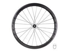 Zadní silniční kolo FORCE TEAM SP KARBON DISC CAMPA 40 plášťové - Zadní silniční kolo FORCE TEAM SP KARBON DISC CAMPA 40 plášťové