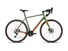 Gravel bike Ghost ROAD RAGE Essential - Khaki Gloss / Orange - Gravel bike Ghost ROAD RAGE Essential - Khaki Gloss / Orange