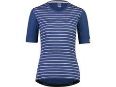 Dámské triko Mons Royale merino CADENCE TEE ink stripe - Dámské triko Mons Royale merino CADENCE TEE ink stripe