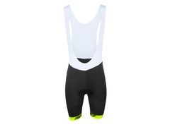 Kraťasy se šráky s vložkou Force B38, černo - fluo - Kraťasy se šráky s vložkou Force B38, černo - fluo