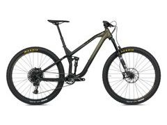 Celoodpružené kolo NS Bike Define AL 1 130 černo zelený - Celoodpružené kolo NS Bike Define AL 1 130 černo zelený