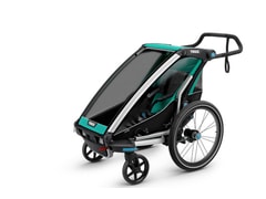 Cyklovozík Thule Chariot Lite jednomístný blue grass/black 2017 - Cyklovozík Thule Chariot Lite jednomístný blue grass/black 2017