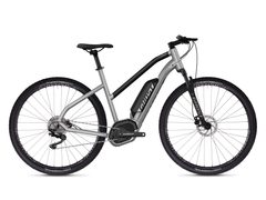 Dámské crossové elektrokolo Ghost HybRide Square Cross B2.9 AL Ladies´ iridium silver / jet black 2019 - Dámské crossové elektrokolo Ghost HybRide Square Cross B2.9 AL Ladies´ iridium silver / jet black 2019