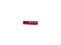 Koncovky brzdového bowdenu Force 5 mm Al, červené - Koncovky brzdového bowdenu Force 5 mm Al, červené