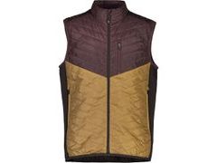 Vesta Mons Royale merino ARETE WOOL INSULATION VEST toffee / wine - Vesta Mons Royale merino ARETE WOOL INSULATION VEST toffee / wine