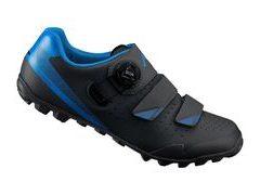 MTB tretry SHIMANO ME400 černo/modré - MTB tretry SHIMANO ME400 černo/modré
