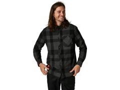 Pánská košile FOX Voyd 2.0 Flannel šedá - Pánská košile FOX Voyd 2.0 Flannel šedá