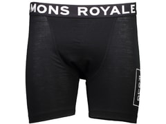 Trenky Mons Royale merino HOLD 'EM BOXER FOLO black - Trenky Mons Royale merino HOLD 'EM BOXER FOLO black