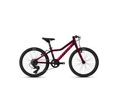 Dětské kolo Ghost Lanao 20" Base - Blackberry / Electric Pink - Dětské kolo Ghost Lanao 20" Base - Blackberry / Electric Pink