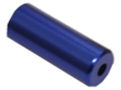 koncovka bowdenu 5mm Al - modrá 1ks 