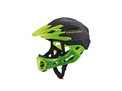 Přilba Cratoni C-Maniac, black-lucentgreen matt - Přilba Cratoni C-Maniac, black-lucentgreen matt