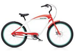 Pánské kolo Electra CRUISER ATTITUDE➜ EBC93 3i Men's Red / White 2021 - Pánské kolo Electra CRUISER ATTITUDE➜ EBC93 3i Men's Red / White 2021