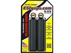 gripy ESI Chunky Extra černé - gripy ESI Chunky Extra černé