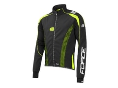 Cyklo bunda Force X72 PRO16 softshell pánská, černo - fluo - Cyklo bunda Force X72 PRO16 softshell pánská, černo - fluo