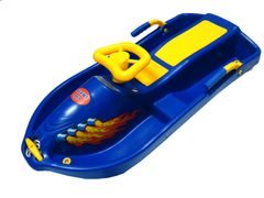 Kluzák s volantem Snowboat modrý - Kluzák s volantem Snowboat modrý