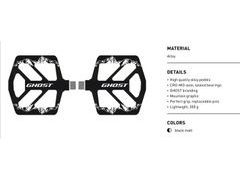 Pedály platforma GHOST Pedals - Pedály platforma GHOST Pedals