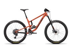 Horské kolo Santa Cruz Nomad 27.5" Alu / Carbon, orange + carbon 2020 - Horské kolo Santa Cruz Nomad 27.5" Alu / Carbon, orange + carbon 2020