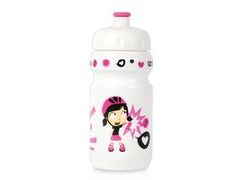 Dětská láhev ZEFAL LITTLE Z+držák Girl bílá - Dětská láhev ZEFAL LITTLE Z+držák Girl bílá