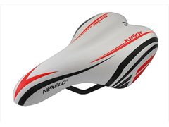 Dětské sedlo NEXELO 20-24" BÍLO/ČERVENÉ - Dětské sedlo NEXELO 20-24" BÍLO/ČERVENÉ