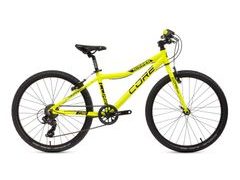 Dětské kolo Core Nipper 24", jednopřevodník, reflexně žlutý, 2025 - Dětské kolo Core Nipper 24", jednopřevodník, reflexně žlutý, 2025