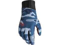 Dlouhoprsté rukavice FOX Defend Pro Fire Glove, zimní, modrá/Blue Camo 