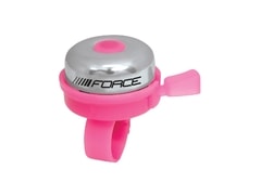 Zvonek Force KLASIK Fe/plast 22,2mm, růžový - Zvonek Force KLASIK Fe/plast 22,2mm, růžový