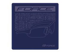 hadřík FORCE na čištění brýlí, modrý - hadřík FORCE na čištění brýlí, modrý