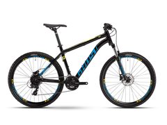 Jízdní kolo Ghost Kato Base 26 - Black / Blue / Yellow - Jízdní kolo Ghost Kato Base 26 - Black / Blue / Yellow