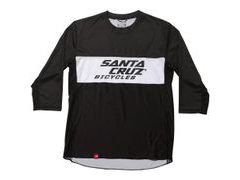 Triko SANTA CRUZ SLUGGER 2.0 TRAIL JERSEY black - Triko SANTA CRUZ SLUGGER 2.0 TRAIL JERSEY black