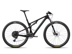 Horské kolo Santa Cruz Blur 29" Carbon, gloss carbon and aquarius green 2020 - Horské kolo Santa Cruz Blur 29" Carbon, gloss carbon and aquarius green 2020