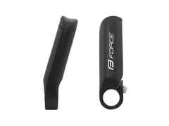 Rohy Force FIT 8 cm Al, černé matné - Rohy Force FIT 8 cm Al, černé matné