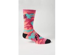 Kompresní cyklo ponožky Fox 8" Defend Sock-Pink - Kompresní cyklo ponožky Fox 8" Defend Sock-Pink