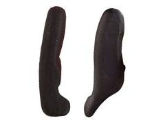 Rohy 4RACE AL+guma 12cm černé - Rohy 4RACE AL+guma 12cm černé