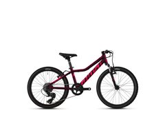 Dětské kolo Ghost Lanao 20" Essential - Blackberry / Electric Pink - Dětské kolo Ghost Lanao 20" Essential - Blackberry / Electric Pink
