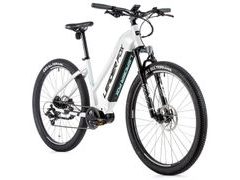 Dámské horské elektrokolo Leader Fox SWAN 29" 2021 BÍLÁ MAT/SVĚTLE ZELENÁ - Dámské horské elektrokolo Leader Fox SWAN 29" 2021 BÍLÁ MAT/SVĚTLE ZELENÁ