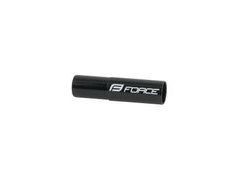 Koncovky brzdového bowdenu Force 5 mm Al, černé - Koncovky brzdového bowdenu Force 5 mm Al, černé
