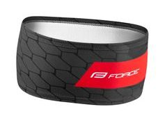Sportovní čelenka FORCE FIT černo červená UNI - Sportovní čelenka FORCE FIT černo červená UNI