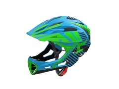 Přilba Cratoni C-Maniac, Blue / green / black matt Limited Edition - Přilba Cratoni C-Maniac, Blue / green / black matt Limited Edition
