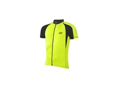 Dres Force T10 krátký rukáv, fluo - černý - Dres Force T10 krátký rukáv, fluo - černý