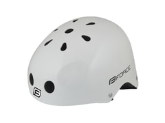 Přilba Force BMX, bílá lesklá - Přilba Force BMX, bílá lesklá