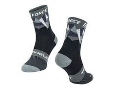 Ponožky Force TRIANGLE, černo - šedé - Ponožky Force TRIANGLE, černo - šedé